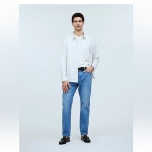 Madewell Blue Straight Jeans Classic Fit 33/32